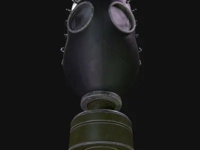 Gas Mask 3D model purchase