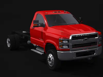 2020 Chevrolet Silverado 4500HD Regular Cab 3D model purchase