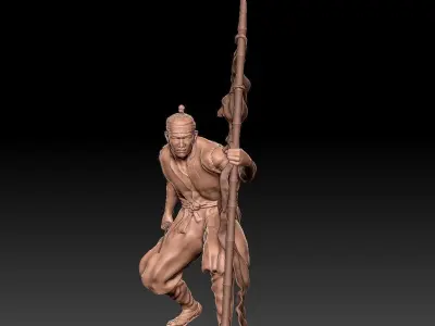 Ancient Warrior 3D model