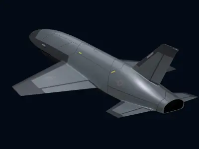 Fury UCAV 3D model