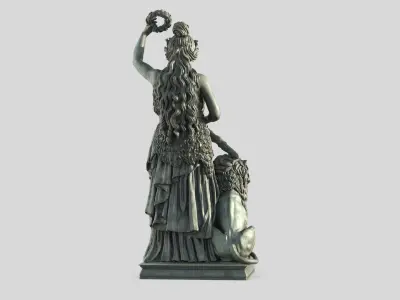 Lady Bavaria 3D model