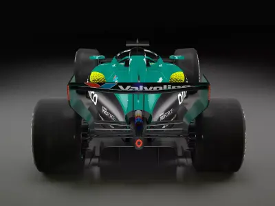 2026 Aston Martin F1 Showcar plus Photoshop files 3D model