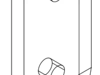 Mag Follower Stop Slug Guide 32 Cal 3D model