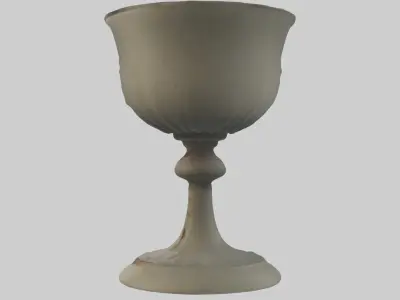 Goblet Model Low-poly 3D model