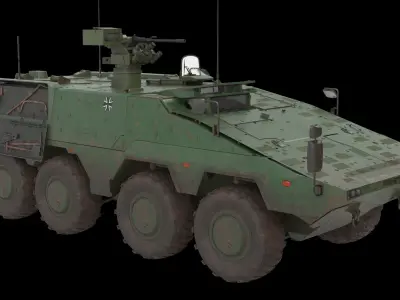APC Boxer Green Dirt 3D model