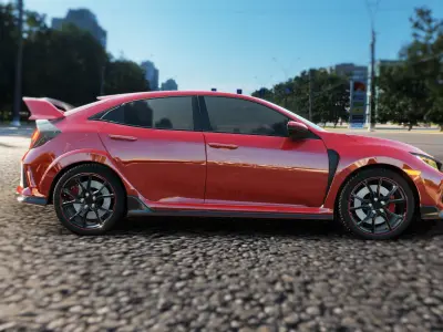 Honda Civic Type R Free 3d Model Free 3D model