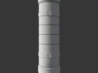 Arc series - Column B Free 3D model