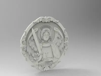 ANGEL WITH SWORD 3D print model