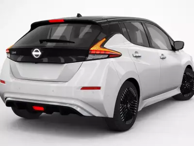 Nissan Leaf 3D model