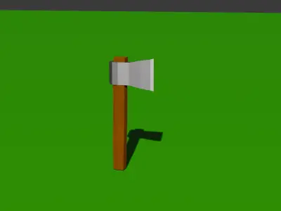 Game Ready Low Poly Fantasy Weapons Pack  6  Low-poly 3D model
