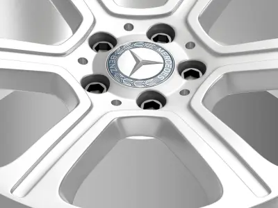 Mercedes Benz C 300 Exclusive line  rim 3D model