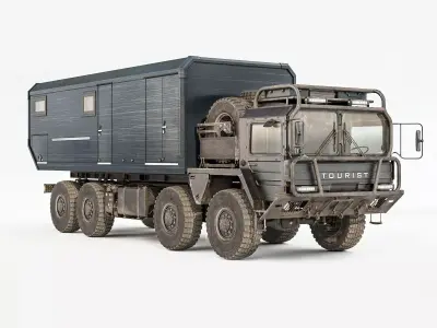MAN KAT 8x8 3D model