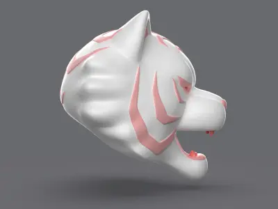 TigerHead 3D model