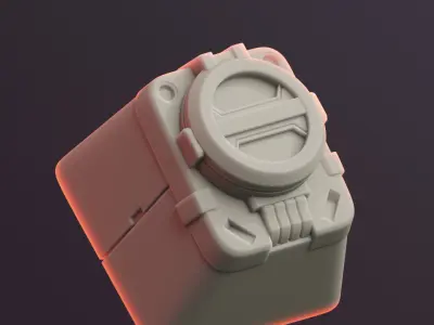 Machine Core - Keycap to Print Free 3D print model