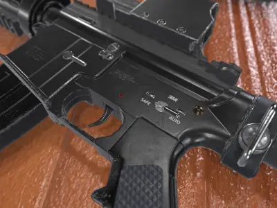 Weapons Pack 1 Low-poly 3D model