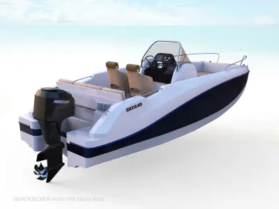 QUICKSILVER 555 Open Boat 3D Print 3D print model