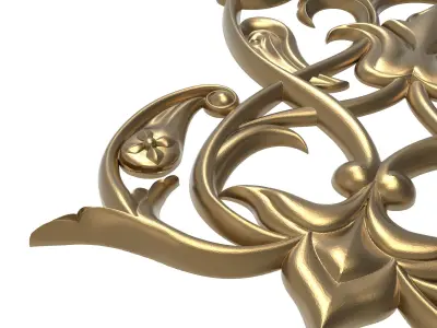  decorative pattern ready for 3D printing 3D model 496