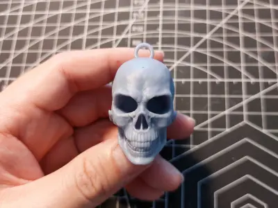 Skull Ring 3D print model