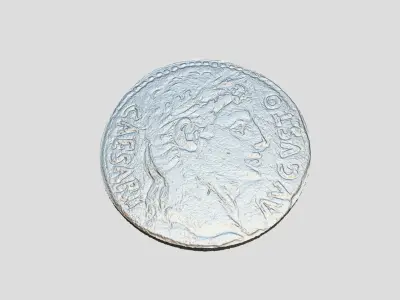 Roman Empire Gold Coin-3D Printing 3D model