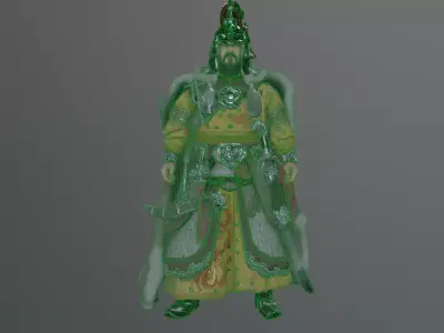 mongol statue Free 3D model