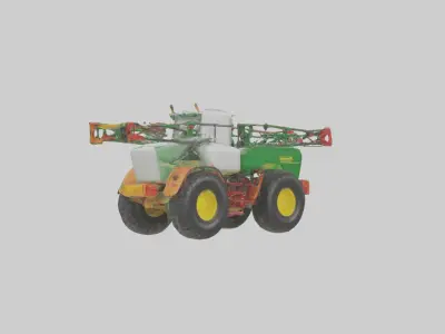 Cropsprayer Model 1 Low-poly 3D model