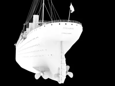 RMS Titanic 3D model