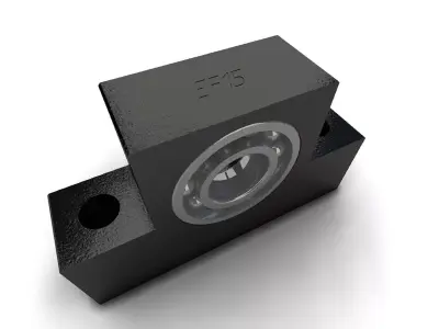 EF15 supports 3D model