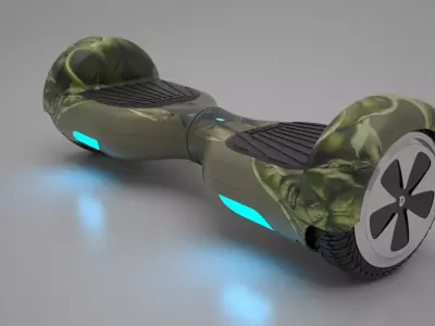 Hoverboard iohawk 3D model