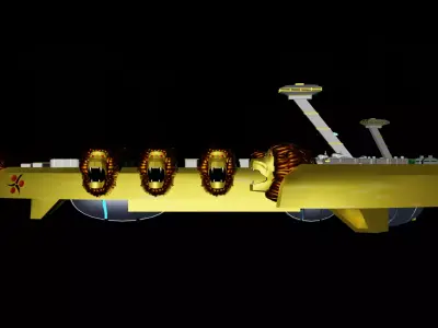 Hacan Flagship 3D model