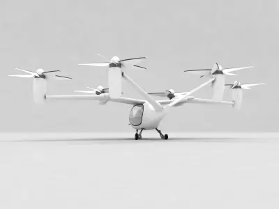 TOYOTA eVTOL DRONE 3D model