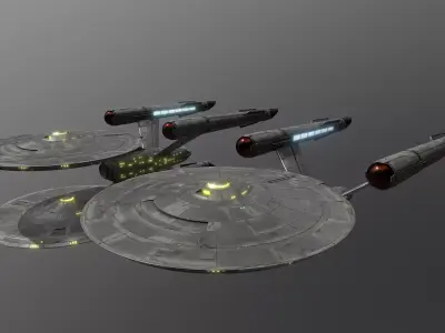 25DSC Enterprise 3D model