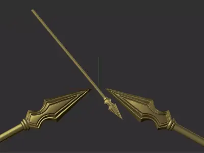 spear 3D print model