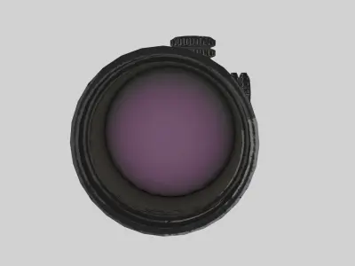 Night force Scope  Low-poly 3D model