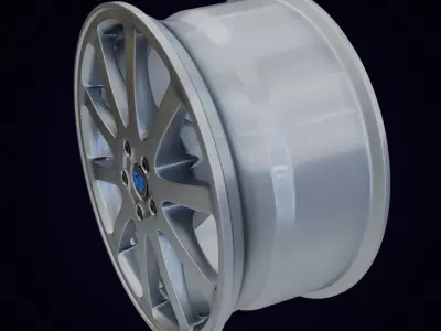 Sport Rim 004 Free low-poly 3D model