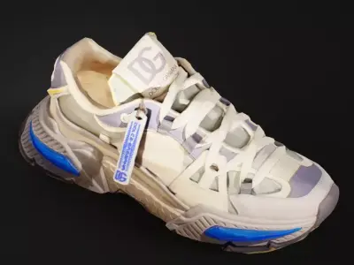 Sneakers Photoscan 8k Free 3D model