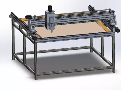 CNC Router - 1500x1500mm 3D model