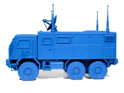 Military Radar Truck 3D print model