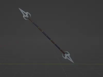 Lanca de Dois Gumes Free 3D model