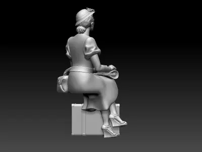PASSENGER 3D print model 2