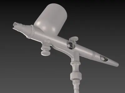 AIRBRUSH paint gun 3D model
