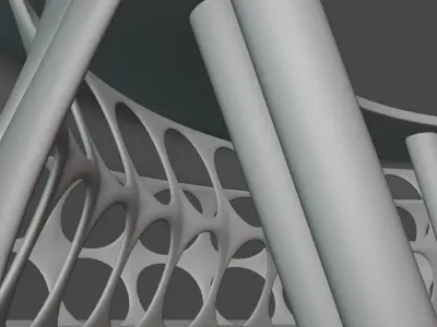 Architecture design Free 3D model