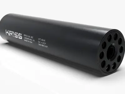 KRISS 4GSK Suppressor 3D model