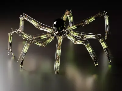 Spider Bot V2 3D model