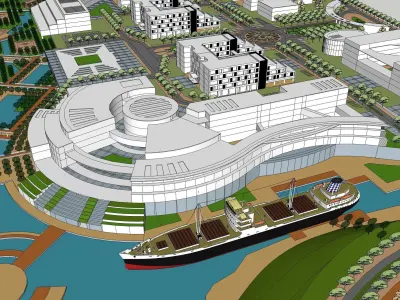 Sketchup Landscape Park 190 3D model