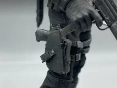 Leg Accesory For Action Figures 3D print model