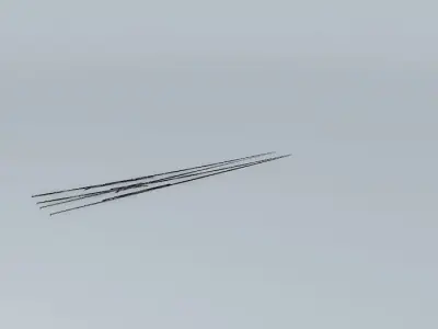 Rubbish Rail N/Gauge R/Points Old Steam Days Free 3D model