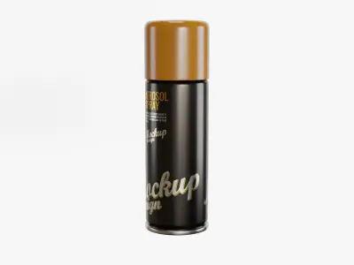 Aerosol Spray Can 3D model