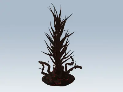 Tree sci-fi  3D model