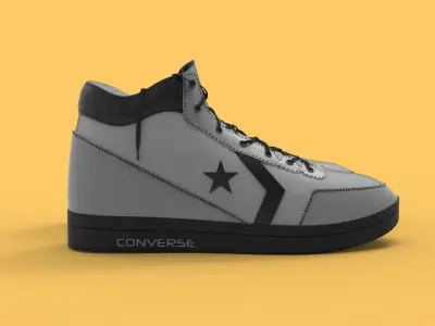 Sneakers Converse 3D model