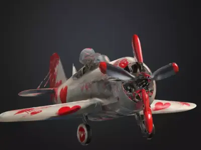 Small Airplanes 3D model